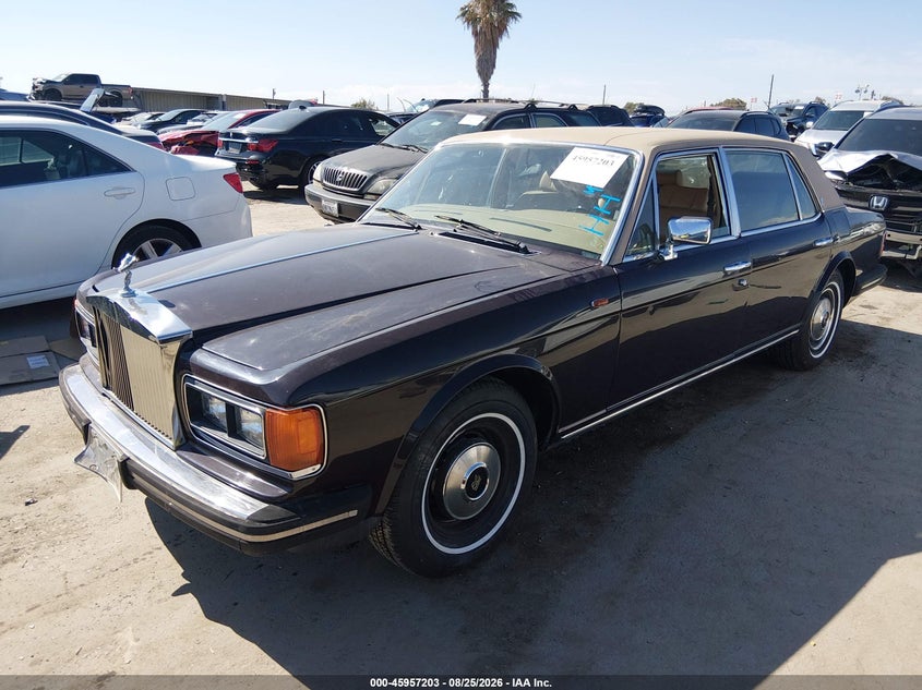 1983 Rolls-Royce Silver Spur, Front End, IAAI, VIN SCAZN42AXDCX07446 — photo 2