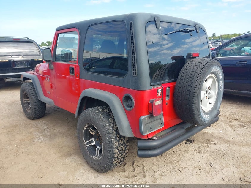 1999 JEEP WRANGLER auction photo 3
