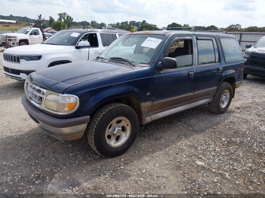 1996 Ford Explorer, Rear, IAAI, VIN 1FMDU35P7TZB36800 — photo 2