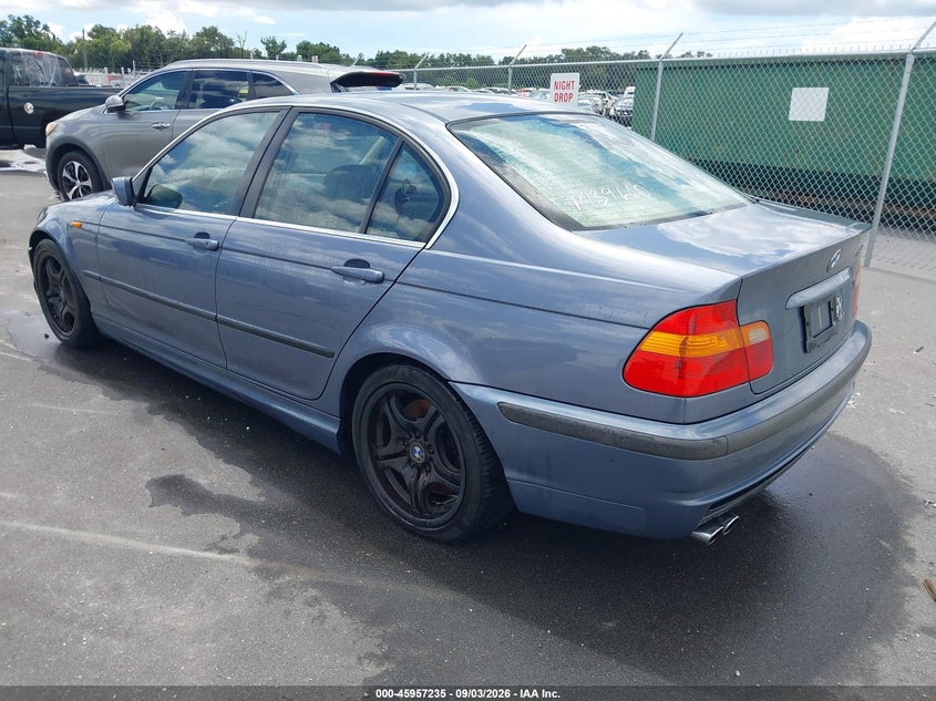 BMW 330I 2005 VIN WBAEV53455KM39660