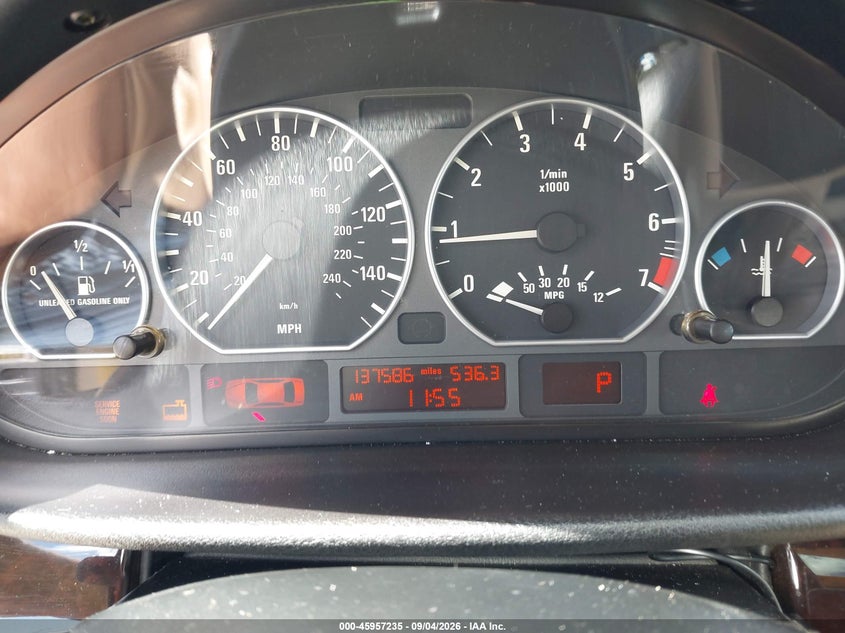BMW 330I 2005 VIN WBAEV53455KM39660