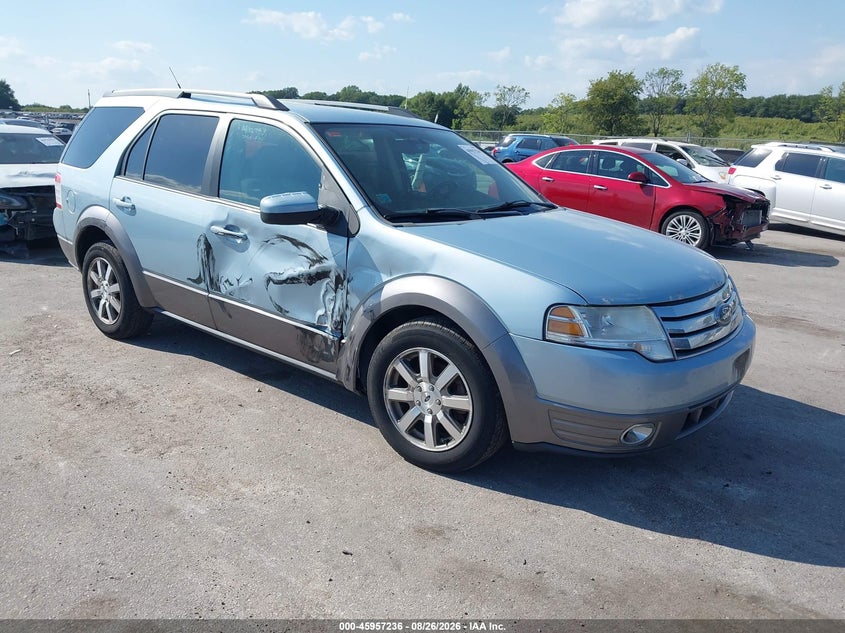 2008 Ford Taurus X Sel, Правый бок, IAAI, VIN 1FMDK02W08GA13116
