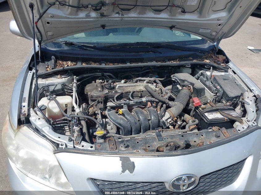 2009 TOYOTA COROLLA SEDAN 1.8L I-4 DOHC, VVT, REGULAR , 132HP