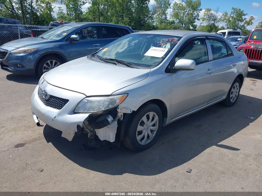 2009 TOYOTA COROLLA SEDAN 1.8L I-4 DOHC, VVT, REGULAR , 132HP