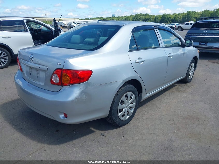 2009 TOYOTA COROLLA SEDAN 1.8L I-4 DOHC, VVT, REGULAR , 132HP