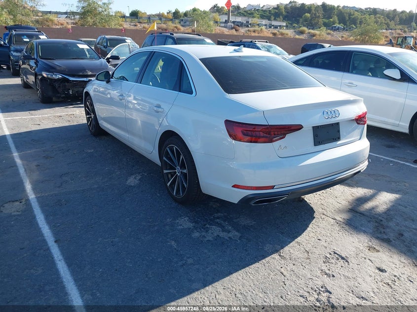 Vin: waugmaf46ka058255, lot: 46456462, audi a4 40 premium/40 titanium premium 20193