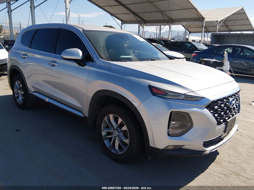 2019 Hyundai Santa Fe Sel, Перёд, IAAI, VIN 5NMS33AD3KH054267