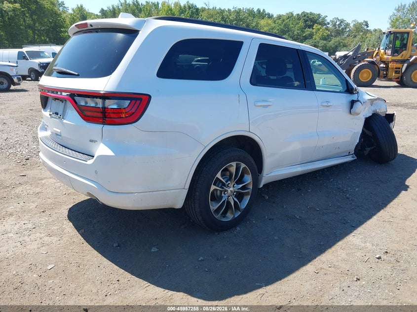 Vin: 1c4rdjdg0kc692609, lot: 46456472, dodge durango gt plus awd 20194
