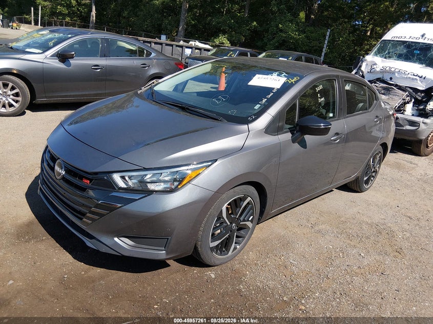 Vin: 3n1cn8fv9sl835555, lot: 46456475, nissan versa 1.6 sr 20252