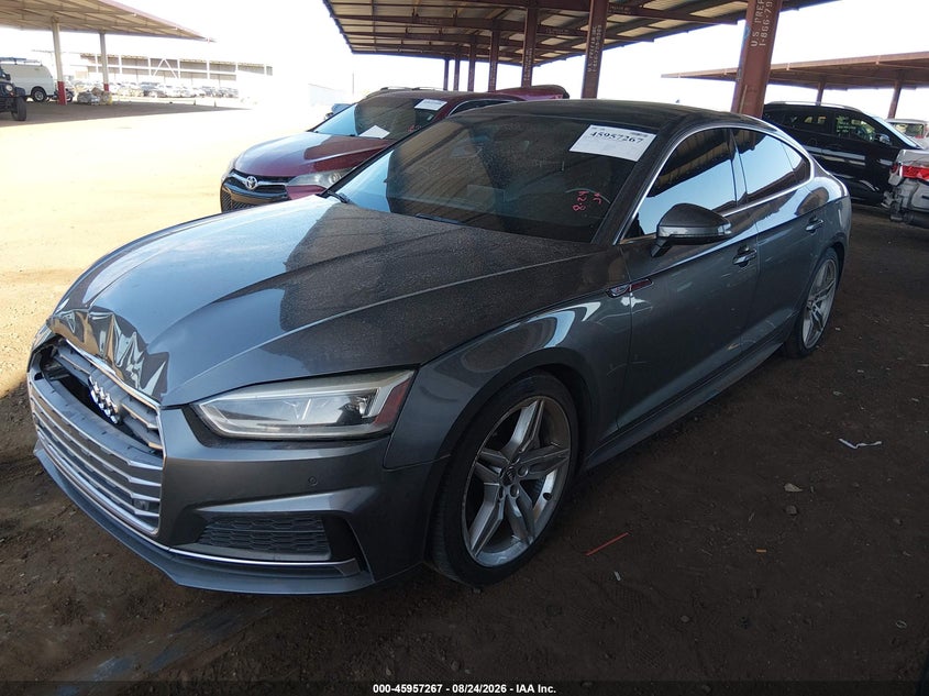 AUDI A5 2018 VIN WAUENCF57JA008343