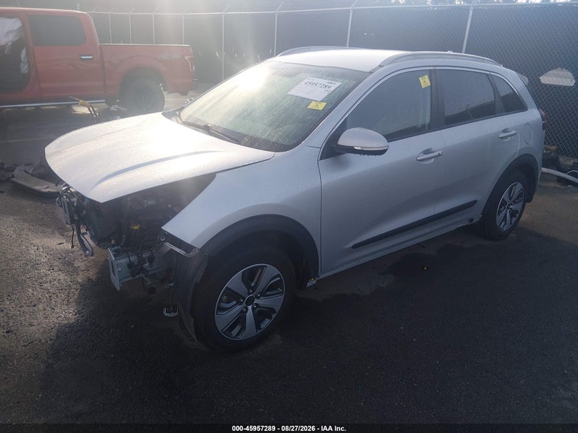 Vin: kndcc3lc8k5221492, lot: 46456503, kia niro ex 20192