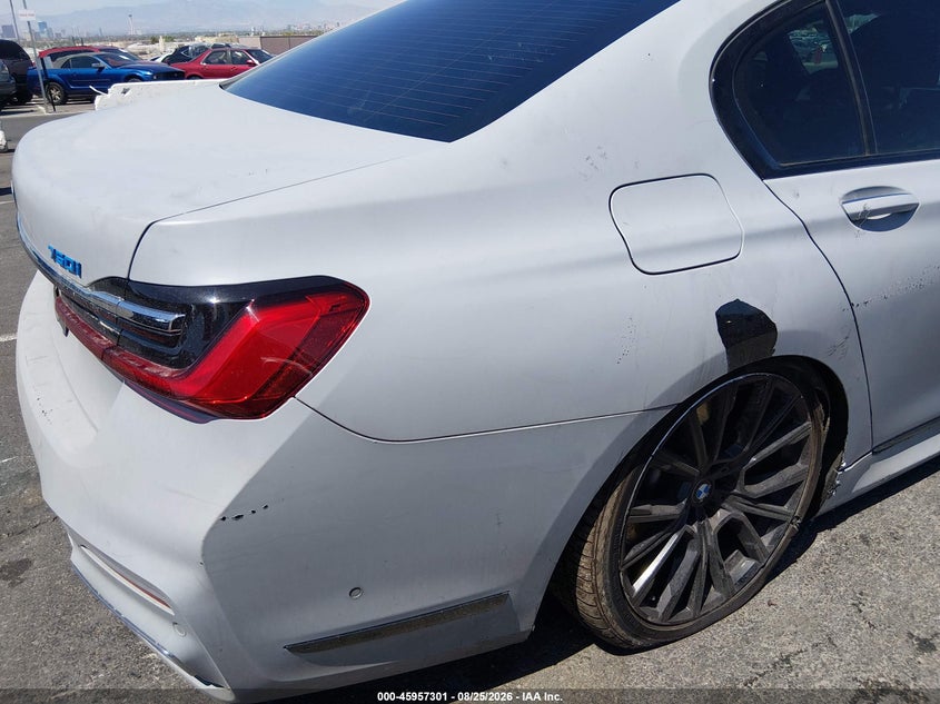 2021 BMW 7ER SEDAN 4.4L V-8 DI, DOHC, VVT, TURBO, 523HP