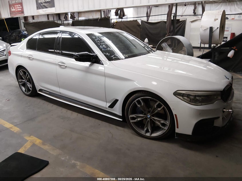 BMW M550I 2018 VIN WBAJB9C59JB287366