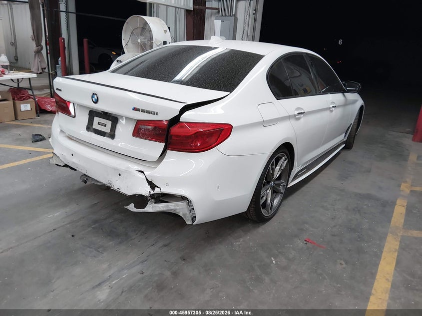 BMW M550I 2018 VIN WBAJB9C59JB287366