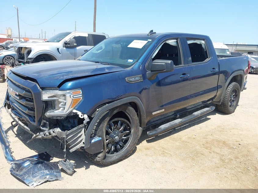 2021 GMC Sierra, Front End, IAAI, VIN 3GTU9CED9MG414464 — photo 2