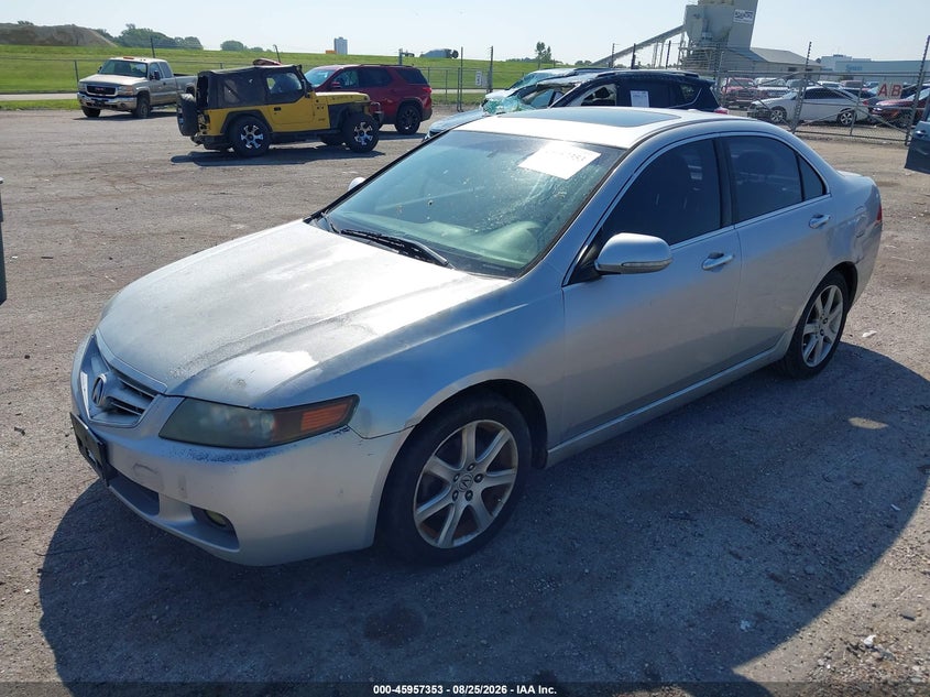 2005 Acura TSX, Normal Wear & Tear, IAAI, VIN JH4CL96975C023570 — photo 2