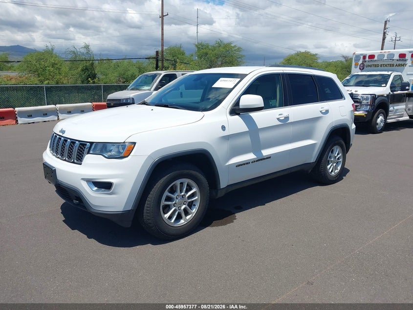 Vin: 1c4rjfagxkc537026, lot: 46456591, jeep grand cherokee laredo e 4x4 20192
