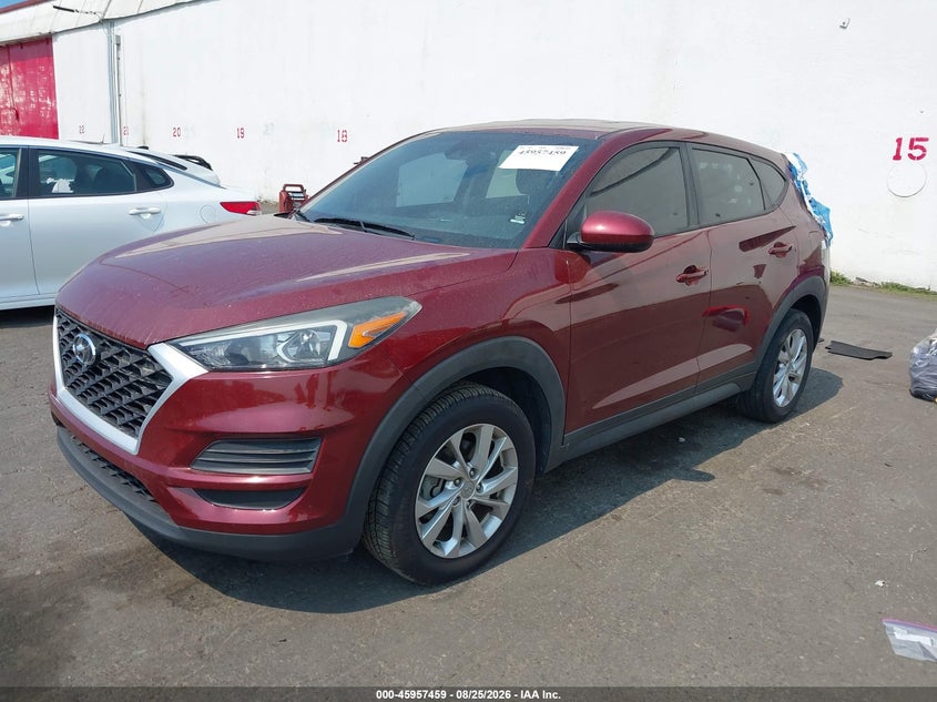 2019 Hyundai Tucson Se, Rear, IAAI, VIN KM8J23A49KU036066 — photo 2