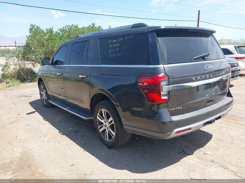Vin: 1fmjk1k82pea60197, lot: 46456680, ford expedition limited max 20233