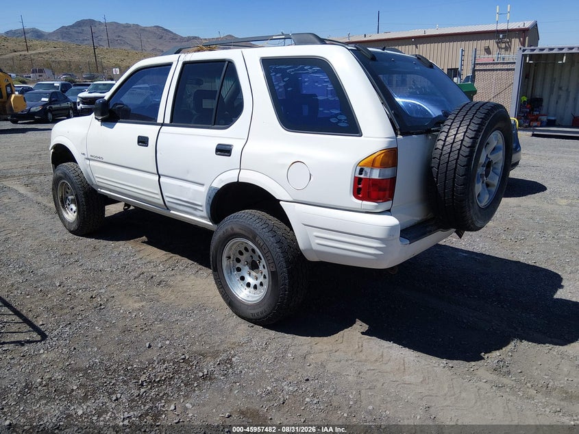 1999 ISUZU RODEO auction photo 3