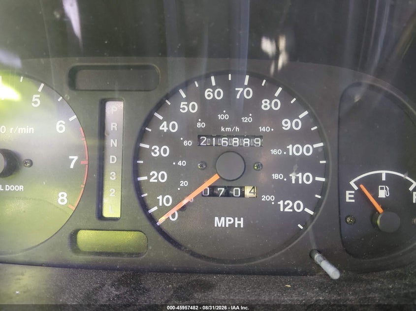 1999 ISUZU RODEO auction photo 7
