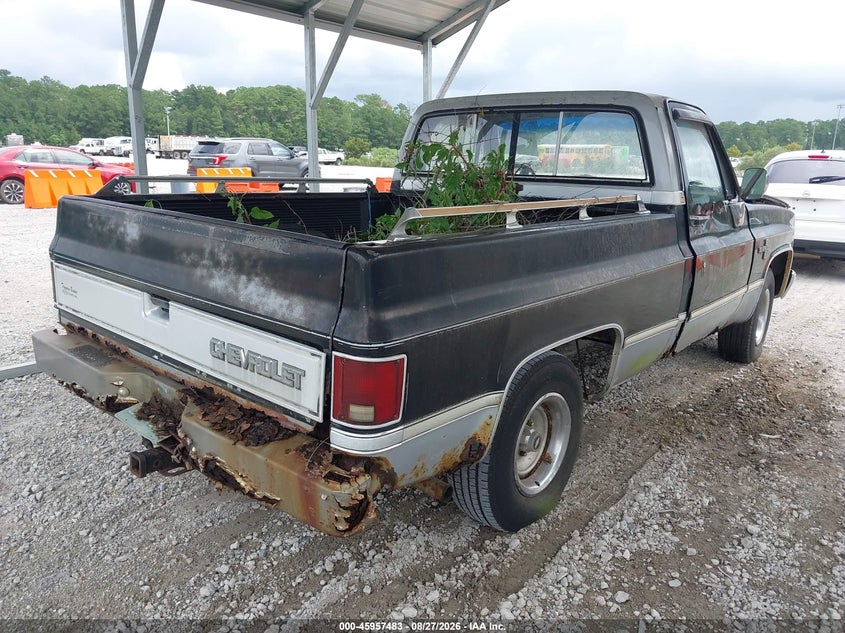 CHEVROLET C10 1984 VIN 1GCCC14H3EF348826