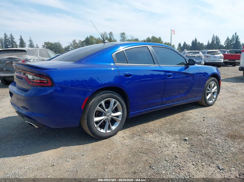 2020 DODGE CHARGER auction photo 4