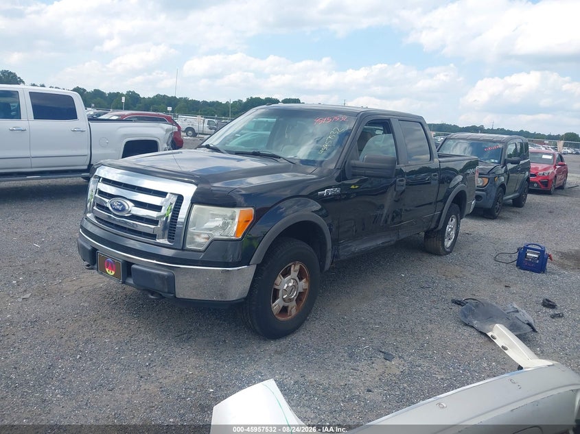 2010 Ford F-150, Обычный износ, IAAI, VIN 1FTEW1E88AFA46392 — фото 2