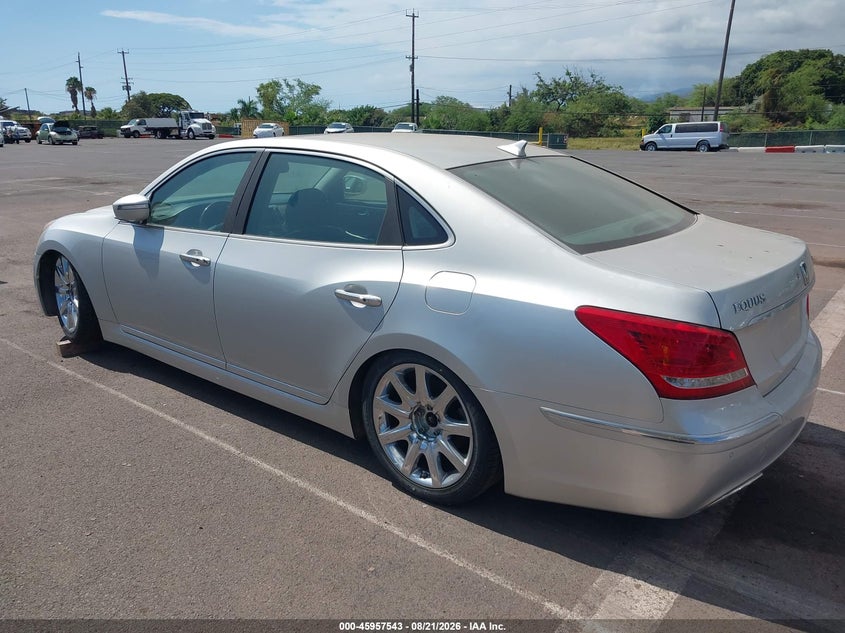 2012 HYUNDAI EQUUS auction photo 3