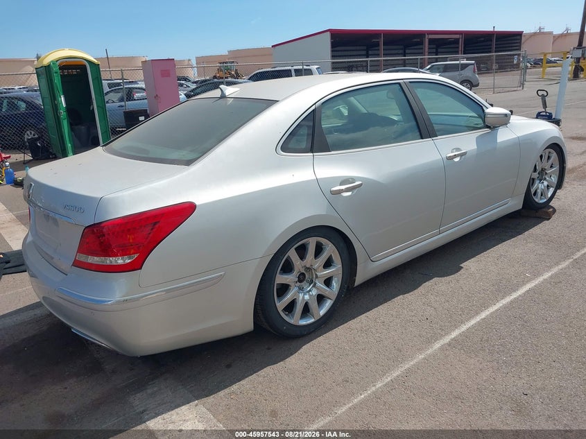 2012 HYUNDAI EQUUS auction photo 4