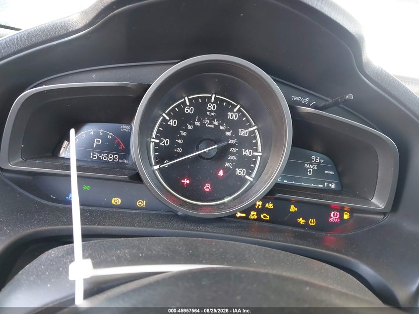 2018 MAZDA 3 SEDAN 2.0L I-4 DI, DOHC, VVT, 155HP