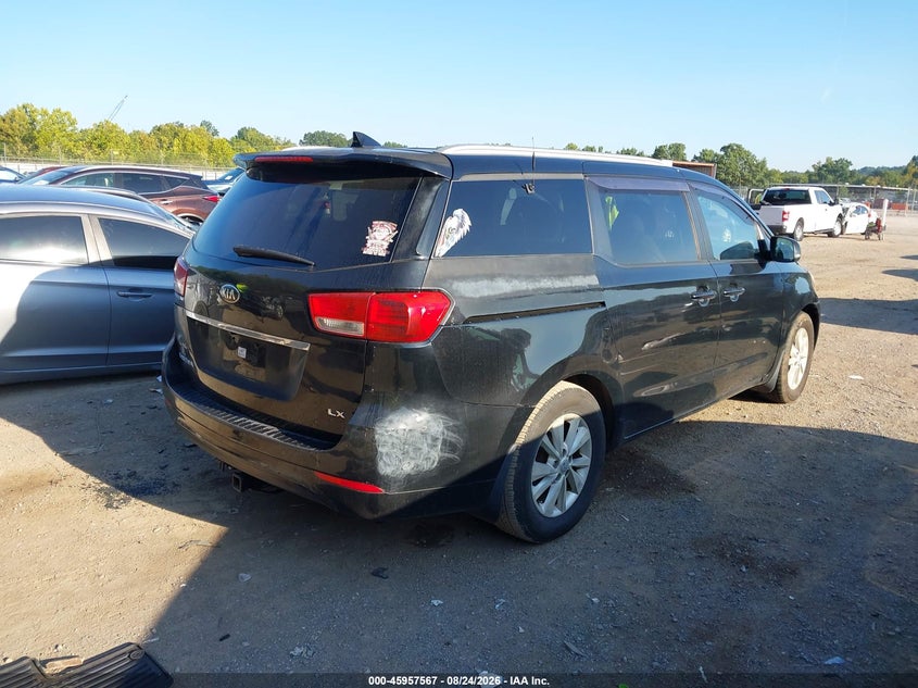 KIA SEDONA 2016 VIN KNDMB5C13G6127958