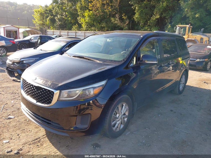 2016 KIA SEDONA auction photo 2