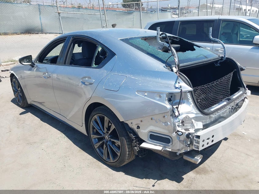 2025 LEXUS IS 350 auction photo 3