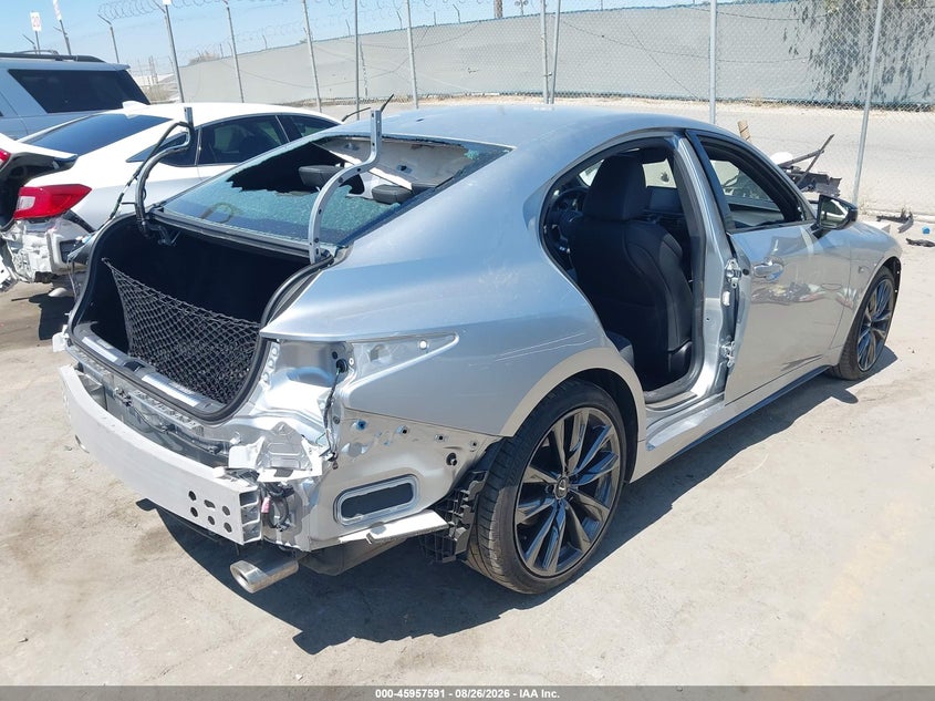 2025 LEXUS IS 350 auction photo 4