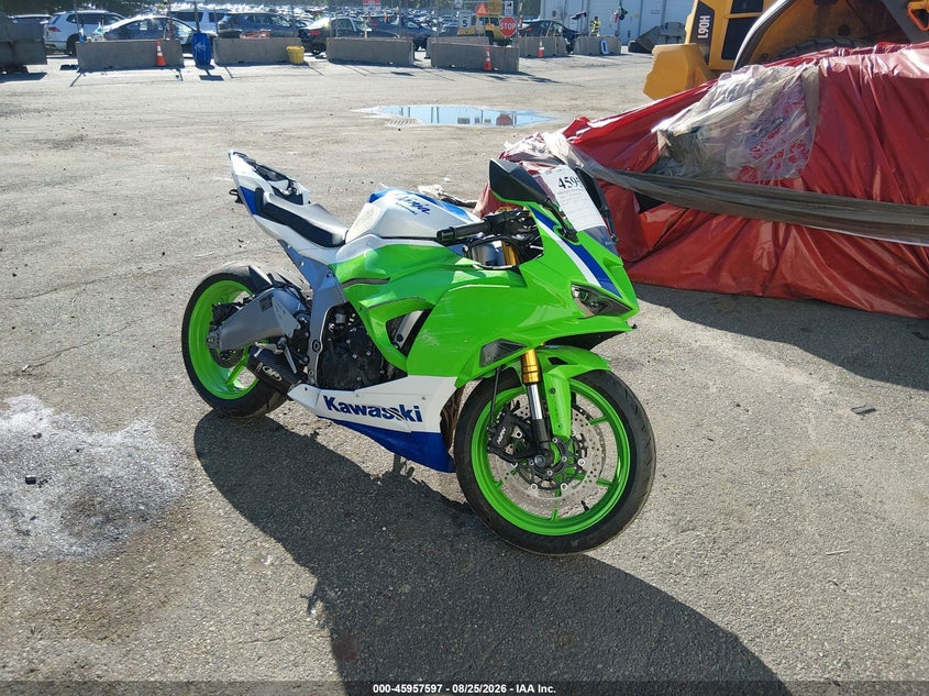 2024 KAWASAKI ZX636 auction photo 2