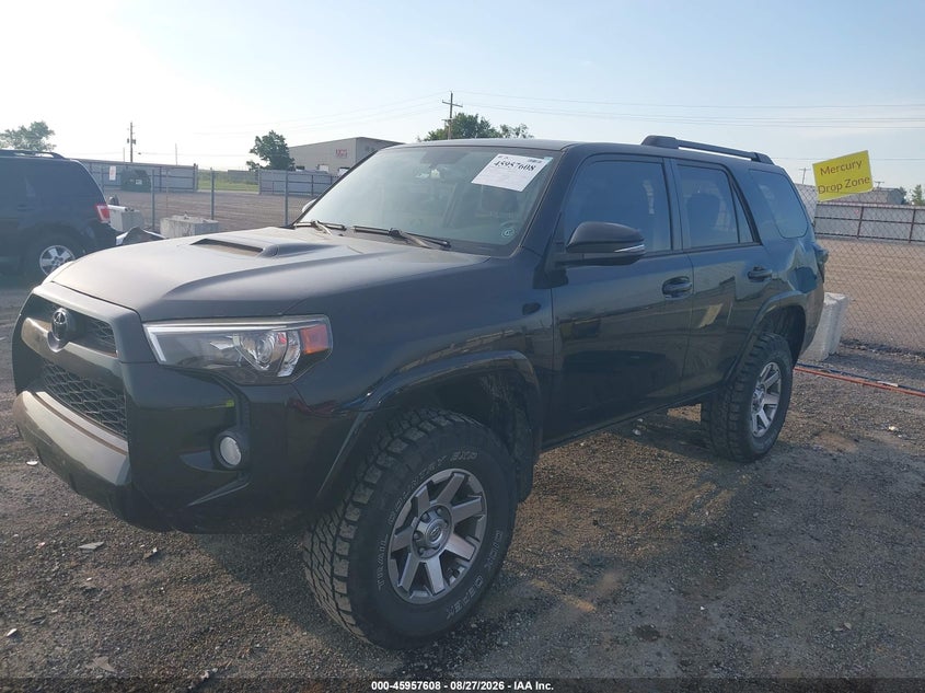 2014 Toyota 4Runner, Удар сзади, IAAI, VIN JTEBU5JR3E5158149 — фото 2