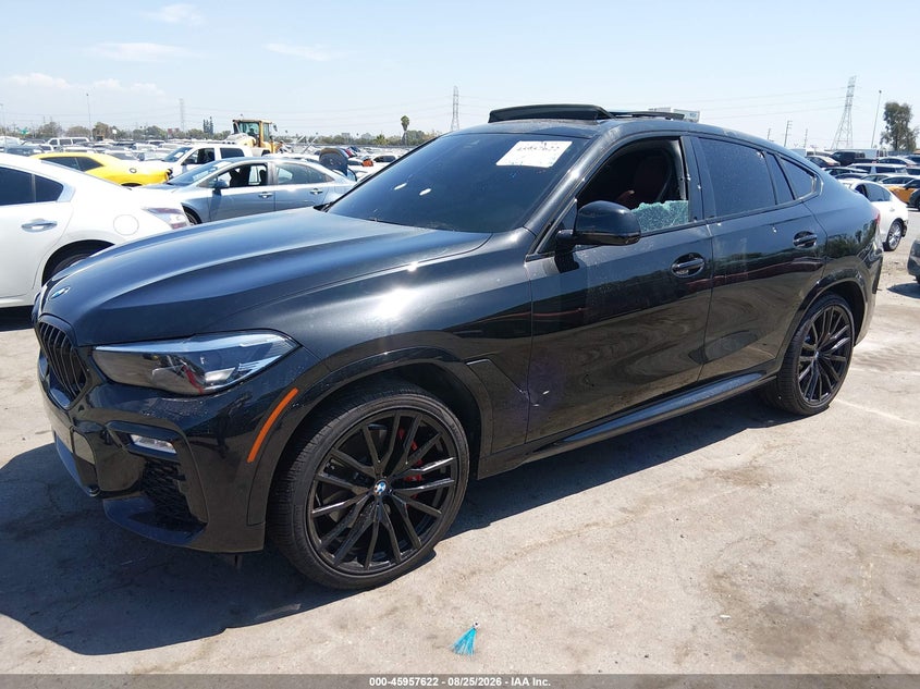 2021 BMW X6 auction photo 6