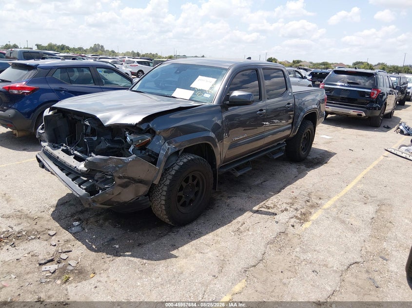 2019 Toyota Tacoma, Удар спереди, IAAI, VIN 5TFAZ5CN5KX080582 — фото 2