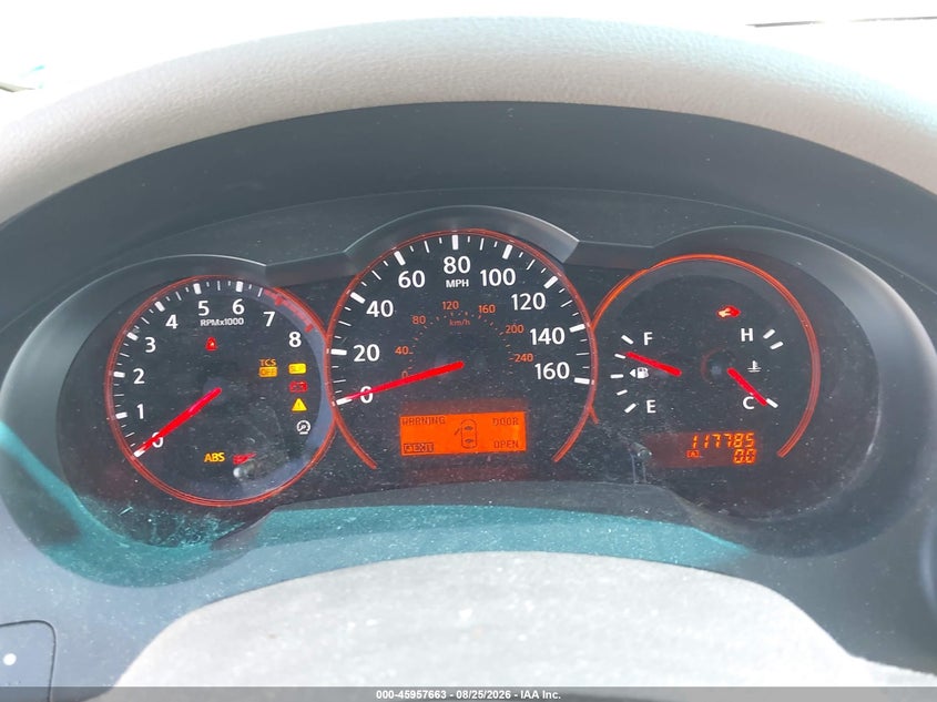 NISSAN ALTIMA 2008 VIN 1N4BL21EX8N509717