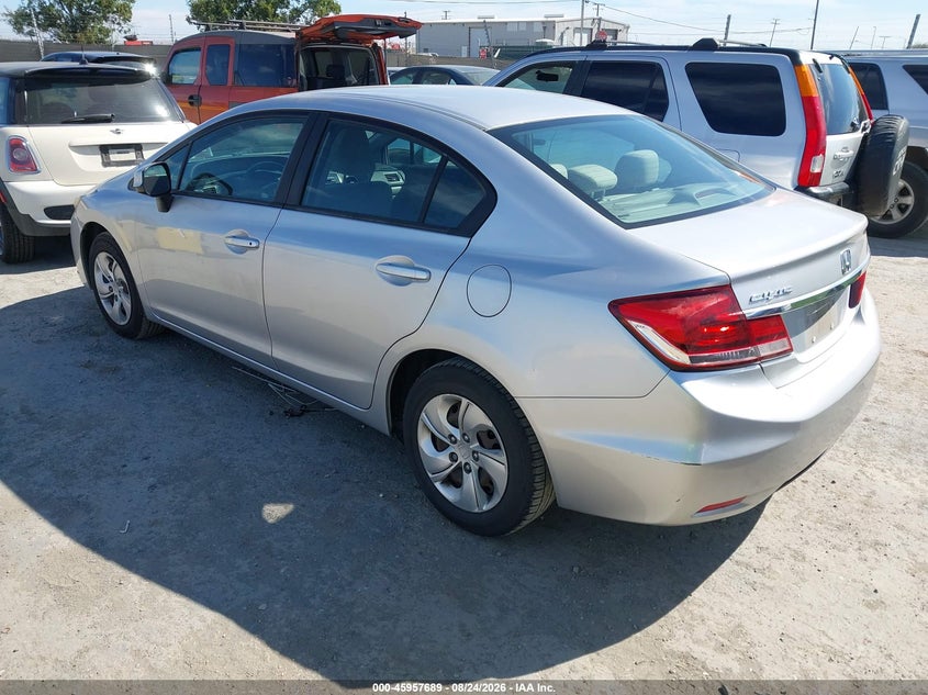 2013 HONDA CIVIC SEDAN 1.8L I-4 VVT, 140HP
