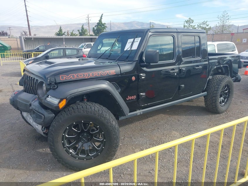 2022 Jeep Gladiator, Front End, IAAI, VIN 1C6JJTEG4NL176989 — photo 2