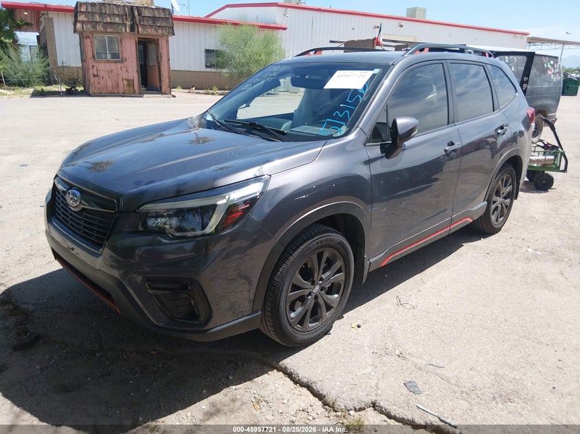 2021 SUBARU FORESTER auction photo 2