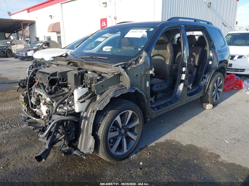 2025 Honda Pilot, Угон, IAAI, VIN 5FNYG1H8XSB015348 — фото 2