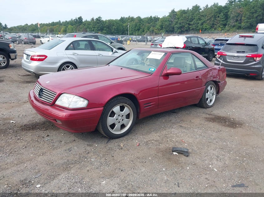 MERCEDES-BENZ SL 500 1999 VIN WDBFA68F5XF187843