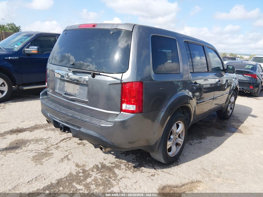 Vin: 5fnyf3h71cb004813, lot: 46456975, honda pilot ex-l 20124