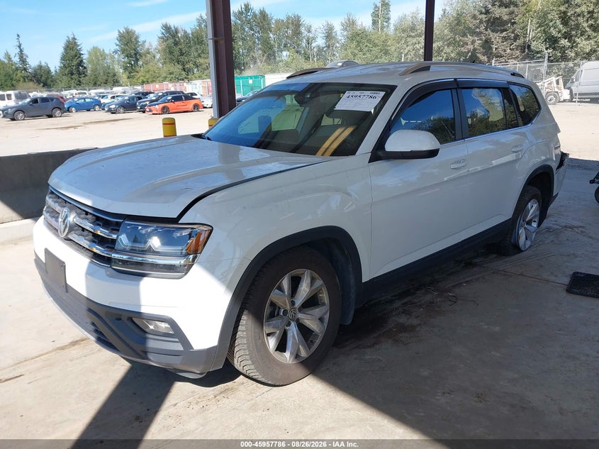 2018 VOLKSWAGEN ATLAS auction photo 2