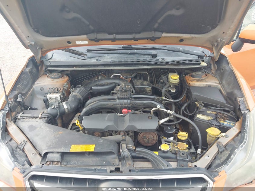 SUBARU XV CROSSTREK 2013 VIN JF2GPAKC3D2863278