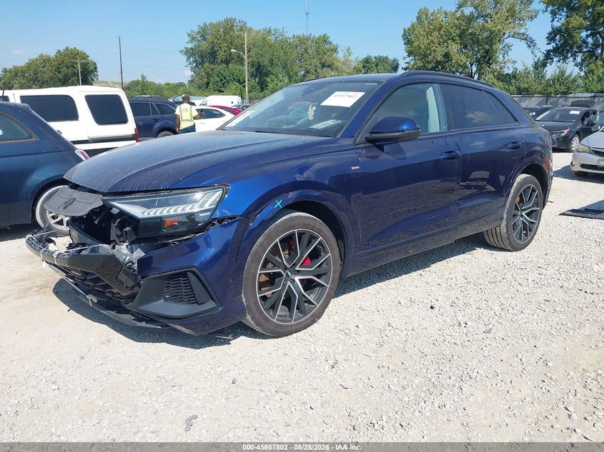 Vin: wa1fvaf11kd042071, lot: 46457016, audi q8 55 premium 20192
