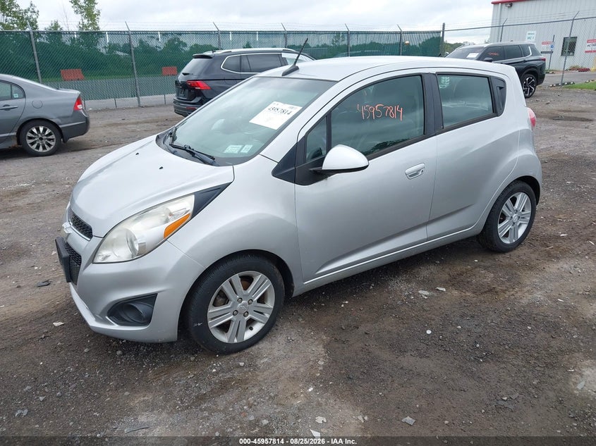 2014 Chevrolet Spark, Обычный износ, IAAI, VIN KL8CD6S93EC563221 — фото 2